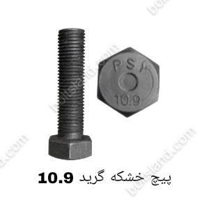 پیچ خشکه گرید 10.9